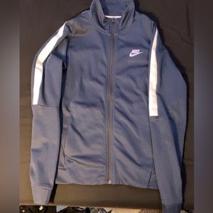 Navy Blue Nike Zip Up